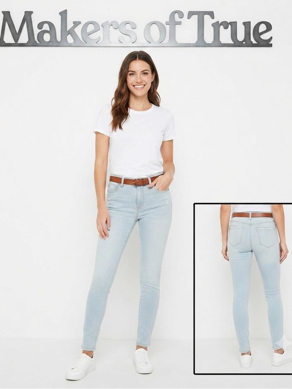 Makers of True Originals Jeggings Light Blue Size 29